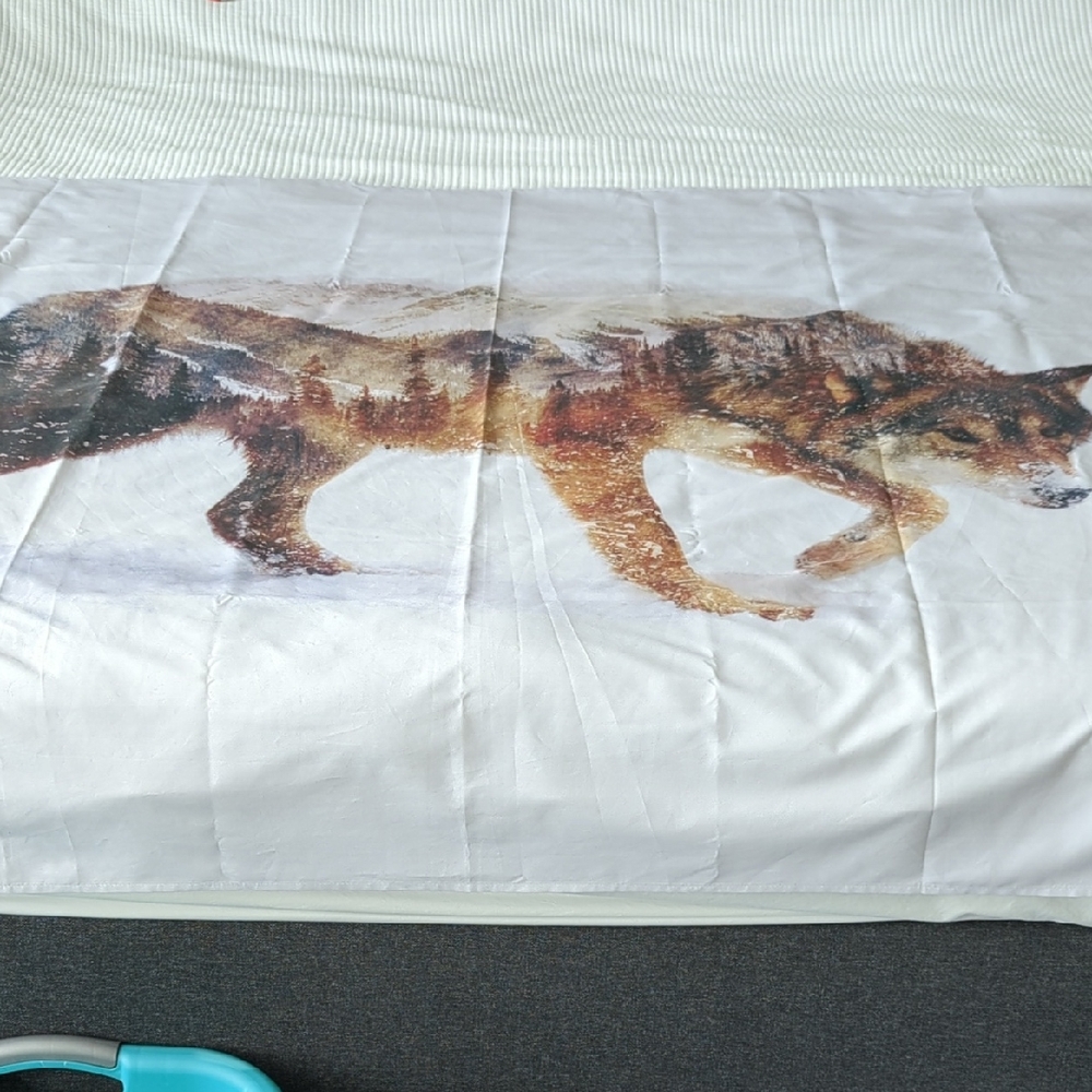 Mountain Wolf Tapestry